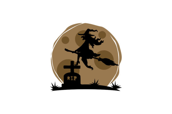 Download Halloween Background - Witch Silhouette - Witch silhouette Collection