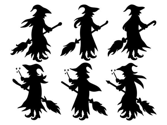 Download Halloween Witch Silhouette - Witch silhouette Collection