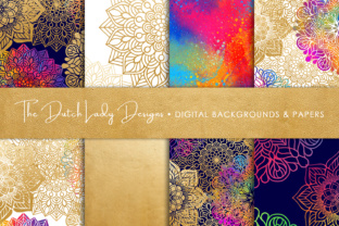 Download Mandala Pattern Scrapbook Papers - Scrapbook papers Collection