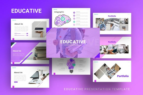 Download Presentation Template - Educative - Premium Bundle