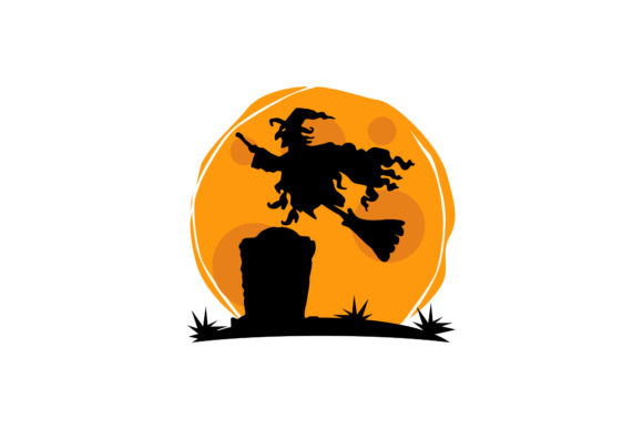 Download Halloween Background - Witch Silhouette - Witch silhouette Collection