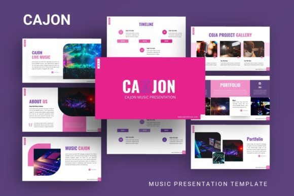 Download Presentation Template - Cajon - Premium Resources