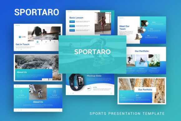 Download Presentation Template - Sportaro - Premium Resources